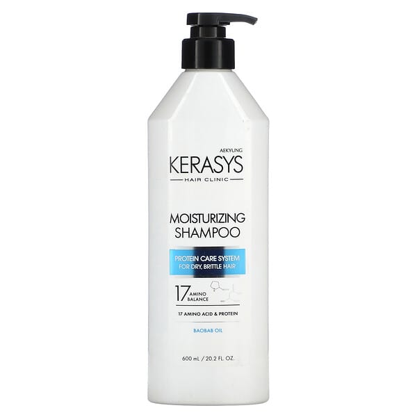 Kerasys‏, שמפו מעניק לחות, לשיער יבש ושביר, 600 מ“ל (20.2 אונקיות נוזל)