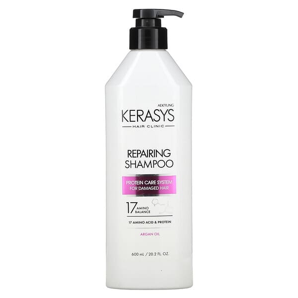 Kerasys‏, Aekyung, Hair Clinic, שמפו לשיקום, 20.2 אונקיות נוזל (600 מ“ל)