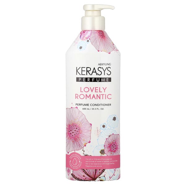 Kerasys, 향수 컨디셔너, 러블리 로맨틱, 600ml(20.3fl)