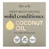 Deep-Moisturizing Solid Conditioner Bar, Coconut Oil, White Tea & Coconut, 1 Bar, 2.7 oz (77 g)