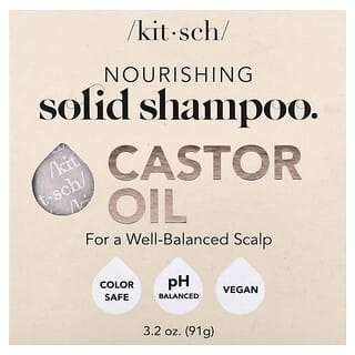 Kitsch, Nourishing Solid Shampoo, Castor Oil, 3.2 oz (91 g)
