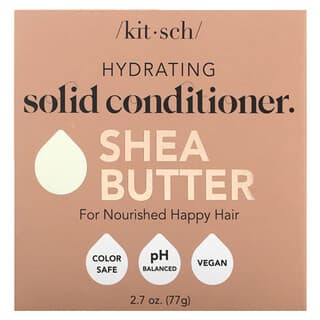 Kitsch, Hydrating Solid Conditioner Bar, Sugared Amber & Shea, 2.7 oz (77 g)