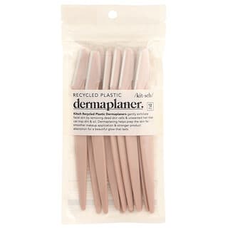 Kitsch, Dermaplaner z recyklovaného plastu, terakota, 12 kusů