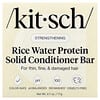 Kitsch, 스트렝스닝 고체 컨디셔너 바, 쌀뜨물 단백질, 백차 및 감귤, 바 1개, 77g(2.7oz)