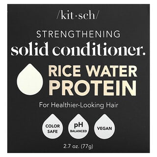 Kitsch, Strengthening Solid Conditioner Bar, fester Conditioner-Riegel, Reiswasser-Protein, weißer Tee und Mandarine, 1 Riegel, 77 g (2,7 oz.)