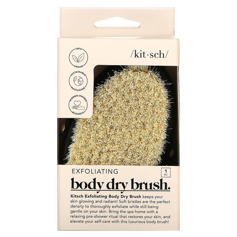 Exfoliating Body Brush Set, Dry Brush, Self-care 
