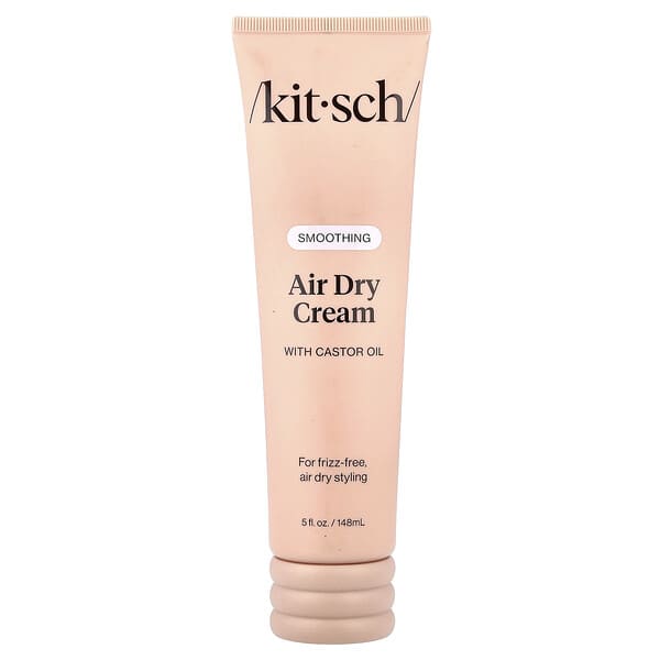 Kitsch, Smoothing Air Dry Cream with Castor Oil, 5 fl oz (148 ml)