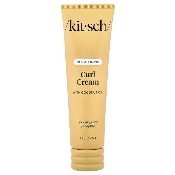 Kitsch, Moisturizing Curl Cream with Coconut Oil, 5 fl oz (148 ml)