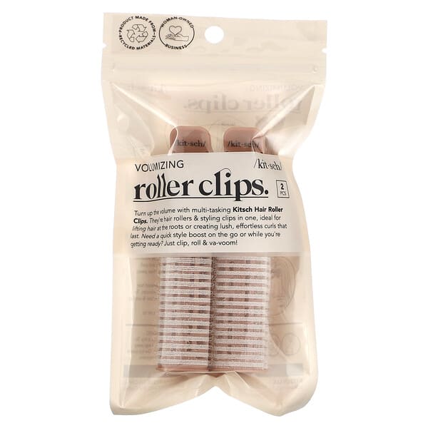Kitsch, Volumizing Roller Clips, 2 Pieces