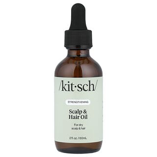 Kitsch, 头发头皮强化油，迷迭香和生物维生素，2 盎司（60 毫升）