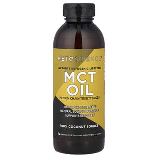 Keto Science, Minyak MCT, 15 fl oz (443 ml)