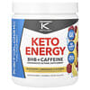 KetoLogic, Energía cetogénica, BHB más cafeína, Limonada de frambuesa, 270 g (9,6 oz)