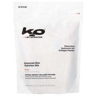 k2o by sprinter‏, مزيج متطور لترطيب البشرة ، بنكهة الخوخ ، 20 عودًا ، 0.27 أونصة (7.6 جم) لكل عود