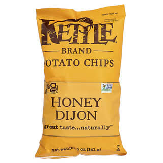 Kettle Foods, Potato Chips, Honey Dijon, 5 oz (141 g)
