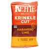 Krinkle Cut Potato Chips, Habanero Lime, 5 oz (141 g)