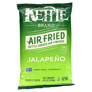 Kettle Foods, Air Fried Potato Chips, Jalapeño, 6.5 oz (184 g)
