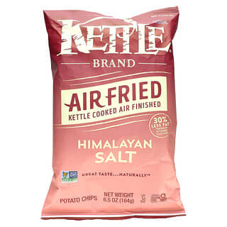 Kettle Foods, картофельные чипсы, обжаренные на воздухе, с гималайской солью, 184 г (6,5 унции)