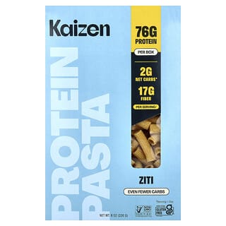 كايزن‏, Ziti ، خالٍ من الجلوتين ، عالي البروتين ، منخفض الكربوهيدرات ، نباتي ، كربوهيدرات أقل ، 8 أونصة (226 جم)