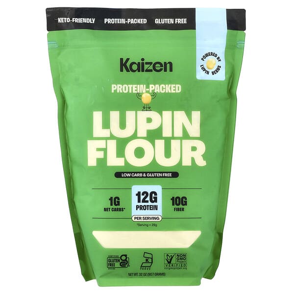 Kaizen, Lupin Flour , 32 oz (907 g)