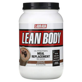 Labrada Nutrition, Lean Body, Hi-Protein Meal Replacement Shake, Chocolate, 2.47 lbs (1120 g)