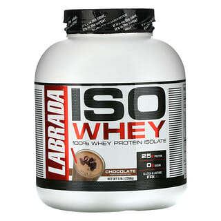 Labrada Nutrition, ISO Whey, 100% 유청 분리 단백질, 초콜릿, 5 lb (2268 g)