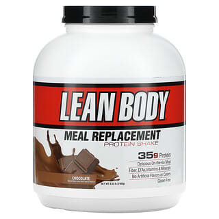 Labrada Nutrition, Lean Body, Batido para reemplazo de comidas rico en proteínas, Chocolate, 2100 g (4,63 lb)