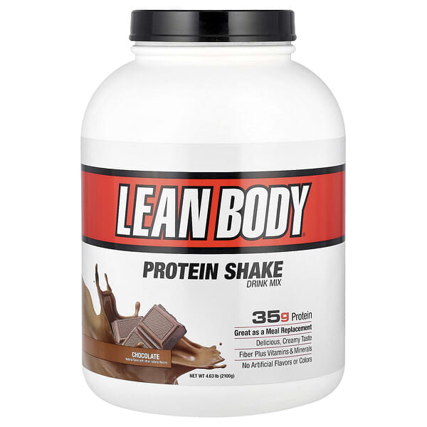 Lean Body, Protein Shake Drink Mix, Chocolate, 4.63 lb (2,100 g)