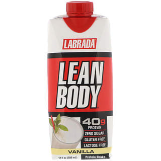 Labrada Nutrition, Lean Body, Ready-to-Drink Protein Shake, Vanilla, 17 fl oz (500 ml)