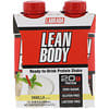 Lean Body, Ready-to-Drink Protein Shake, Vanilla, 4 Shakes, 8.45 fl oz (250 ml) Each