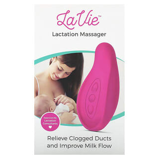 LaVie, Masajeador para lactancia, Rosa, 1 unidad