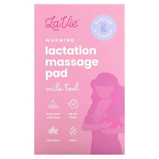 LaVie, Almohadilla de masaje para lactancia cálida, Leche, 1 unidad