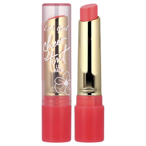 L.A. Girl, 시어 틴트, 립밤, GLC601 시어 핑크, 2g(0.07oz)