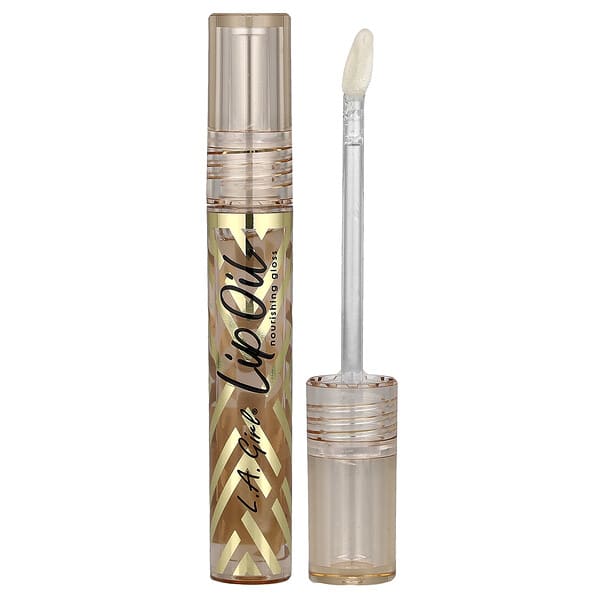 L.A. Girl, 립 오일, 너리싱 글로스, GLC723 시어 바닐라, 3ml(0.1fl oz)