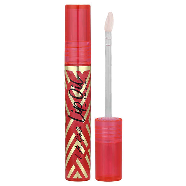 L.A. Girl, 립 오일, 너리싱 글로스, GLC725 쉬머 체리, 3ml(0.1fl oz)