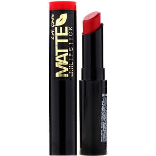 L.A. Girl, Matte Flat Velvet Lipstick, Gossip, 0.10 oz (3 g)