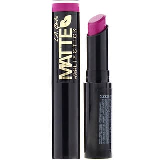 L.A. Girl, Matte Flat Velvet Lipstick, Manic, 0.10 oz (3 g)