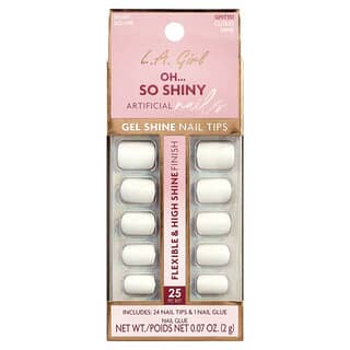 L.A. Girl, LAGArtNailTpsGlueCloudNineShrtSqre24pc