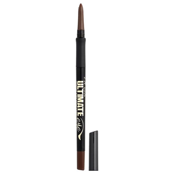 L.A. Girl, 얼티밋 아이, 인텐스 스테이 자동 아이라이너, GP327 래스팅 브라운, 0.35g(0.01oz)