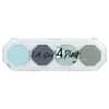 L.A. Girl, 4 플레이 아이섀도 팔레트, GES231 올 나이터, 3.2g(0.11oz)