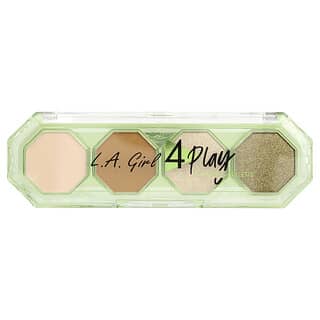 ال. اي. غورل‏, 4 Play Eyeshadow Palette, GES233 Cowgirl,  0.11 oz (3.2 g)
