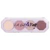 L.A. Girl, 4 플레이 아이섀도 팔레트, GES236 쏘 스위트, 3.2g(0.11oz)