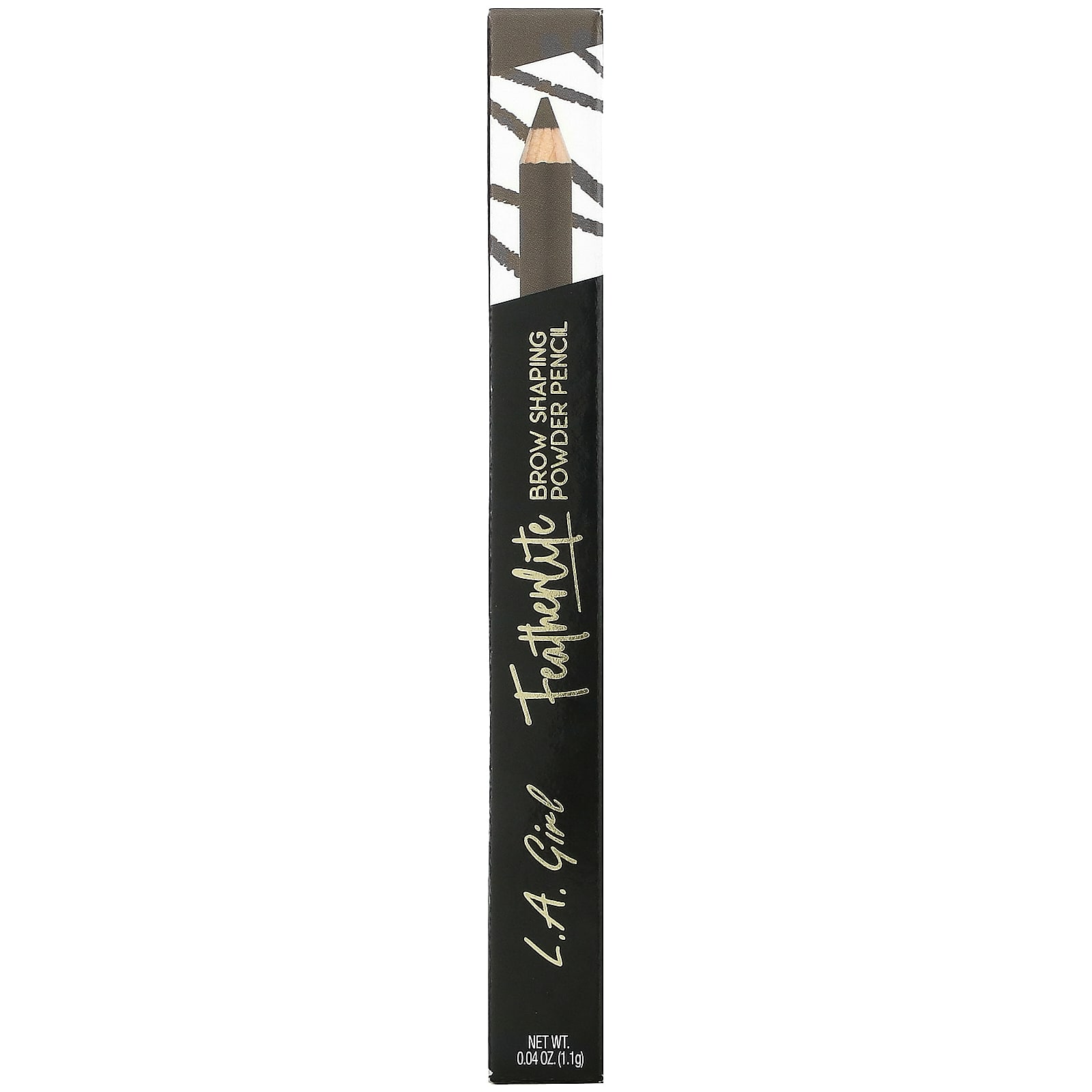 L A Girl Featherlite Brow Shaping Powder Pencil Soft Brown 0 04 Oz 1 1 G