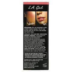 L.A. Girl, Blendable Wangen- + Lippenfarbe, Soft Matte Cream Blush, Rosenknospe, 8 ml (0,27 fl. oz.)