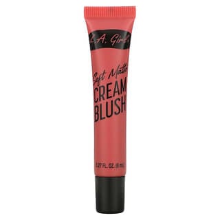 L.A. Girl‏, Blendable Cheek + Lip Color, Soft Matte Cream Blush, Kiss Up, 0.27 fl oz (8 ml)