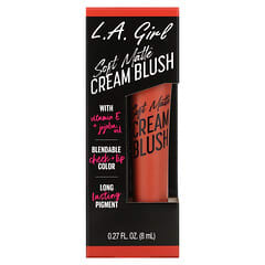 L.A. Girl, Blendable Wangen- + Lippenfarbe, weiches, mattes Creme-Rouge, Hot Shot, 8 ml (0,27 fl. oz.)