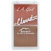 L.A. Girl, On Cloud Nine, 바운시 블러셔 & 브론저, GBL500 미스티 모브, 6g(0.21oz)