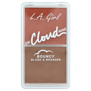L.A. Girl, Bouncy Blush & Bronzer, 500 Misty Mauve , 0.21 oz (6 g)