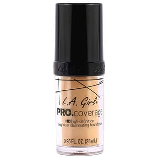 L.A. Girl, Pro Coverage HD Foundation, Natural, 28 ml