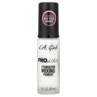 L.A. Girl, PRO.Color Foundation Mixing Pigment, GLM711 White , 1 fl oz (30 ml)