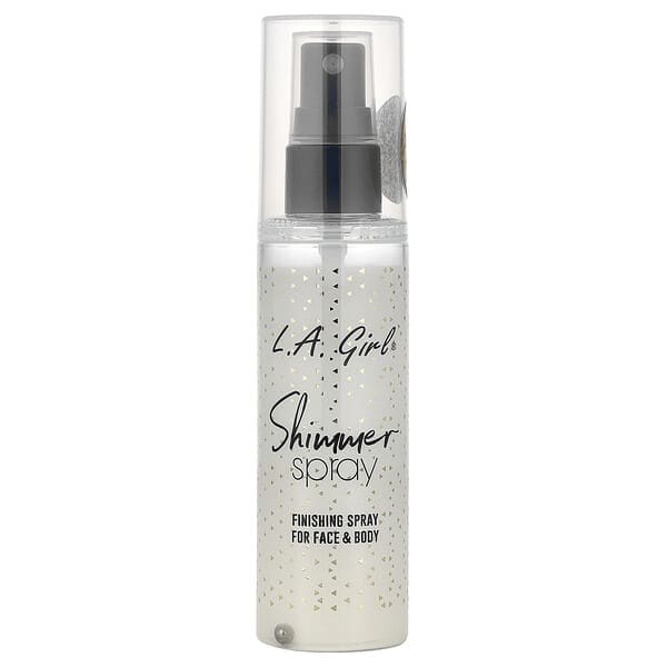 L.A. Girl, 쉬머 스프레이, 얼굴 및 바디용, GFS918A 골드, 80ml(2.7fl oz)